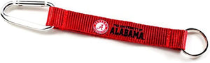 ALABAMA CARABINER LANYARD KEYCHAIN