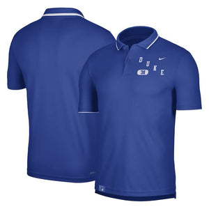 Duke Blue Devils Nike Wordmark Performance Polo - Royal