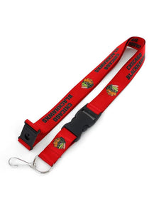 CHICAGO BLACKHAWKS  (RED)  TEAM  LANYARD