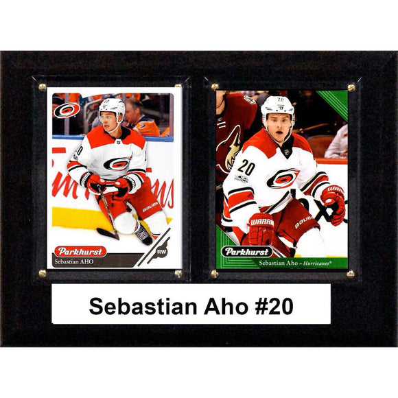 Sebastian Aho Carolina Hurricanes 6'' x 8'' Plaque