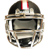 NC State Wolfpack Black Howl Wolfhead Replica Mini Speed Helmet