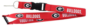 GEORGIA BULLDOGS (RED) LANYARD