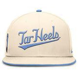 UNC Nike Dri-Fit Pro Structured Round Bill Fitted Cap