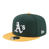 New Era Oakland Athletics A's Green Yellow 9FIFTY Snapback Hat