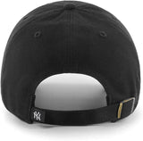 '47 Brand New York Yankees Clean Up Hat Black with White Logo