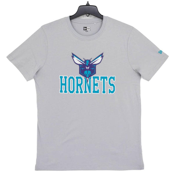 Charlotte Hornets Light Grey New Era Tee