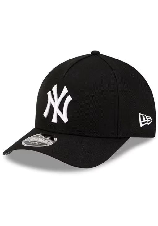 NEW ERA NEW YORK YANKEES 9FORTY M-CROWN ADJUSTABLE HAT - BLACK