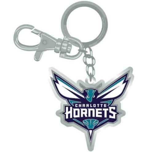 HORNETS TEAM LOGO HEAVYWEIGHT KEYCHAIN