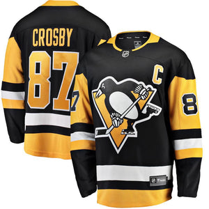 Crosby Pittsburgh Penguins HOME BREAKAWAY JERSEY Fanatics