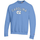 UNC Tarheels Arch over Logo Crewneck Sweatshirt by Champion