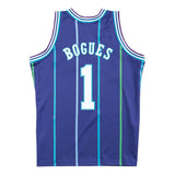 Charlotte Hornets Muggsy Bogues 1994-95 Mitchell and Ness Swingman Jersey