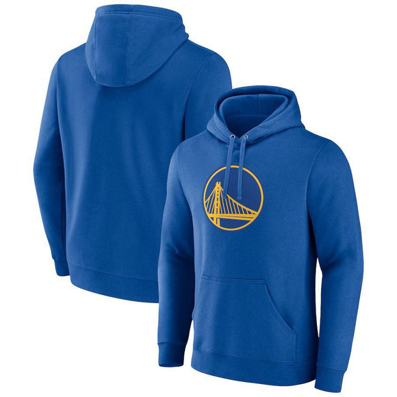 Men's Golden State Warriors Fanatics Royal Primary Logo Pullover Hoodie