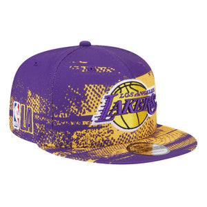 Men's Los Angeles Lakers New Era Tip Off Snapback 9FIFTY Adjustable Hat