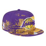 Men's Los Angeles Lakers New Era Tip Off Snapback 9FIFTY Adjustable Hat