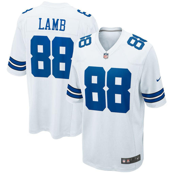 CeeDee Lamb Dallas Cowboys Nike Game Jersey - WHITE