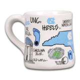 Magnolia Lane UNC Tarheels All Over Print Coffee Mug