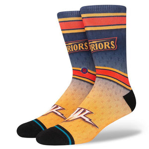 Golden State Warrior Fader Crew Socks