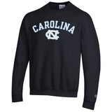 UNC Tarheels Arch over Logo Crewneck Sweatshirt by Champion