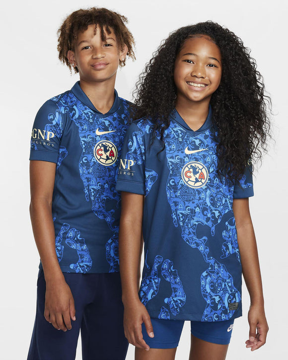 Club América 2024/25 Stadium Away Big Kids' Nike Dri-FIT Soccer Replica Jersey