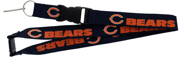 CHICAGO BEARS  (BLUE)  TEAM  LANYARD