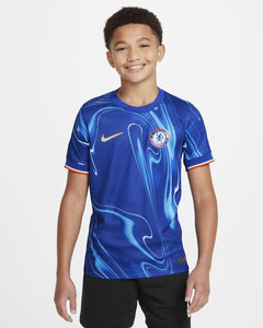 Chelsea FC 2024/25 Stadium Home Big Kids' Nike Dri-FIT Soccer Replica Jersey