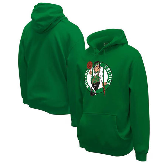 Boston Celtics Primary Logo Pullover Hoodie - Kelly Green