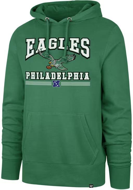 PHILADELPHIA EAGLES HISTORIC KELLY PACKED HOUSE HEADLINE HOODIE