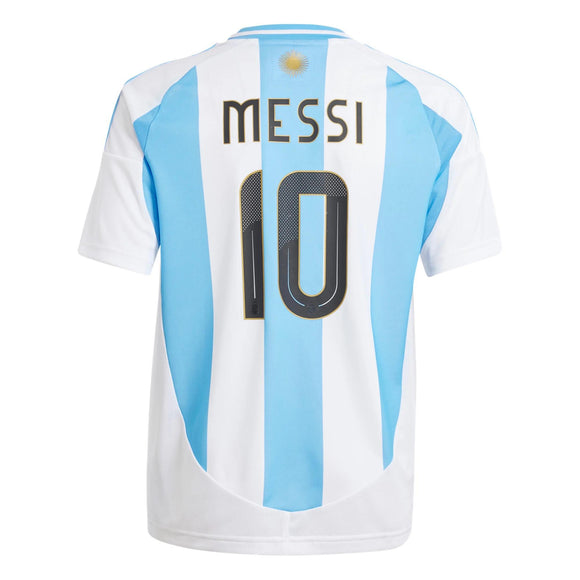 Kid's Replica adidas Lionel Messi Argentina Home Jersey 2024