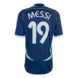 adidas Argentina 2006 Men's Away Jersey MESSI 19