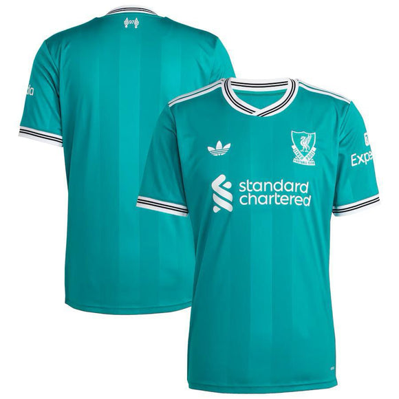 Liverpool adidas 2025/26 Third Replica Jersey - Green