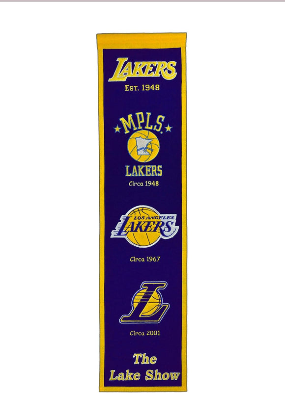 LA Lakers Heritage Banner