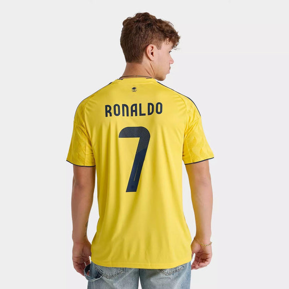 Adidas Men's Cristiano Ronaldo Al Nassr FC Home Soccer Jersey