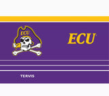 East Carolina Pirates 20 oz Tervis Traveler - Stainless Steel Tumbler with Slider Lid