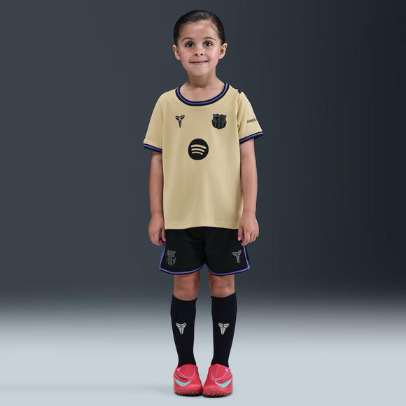 Barcelona Nike Youth 2025/26 Stadium Kit Set - Gold