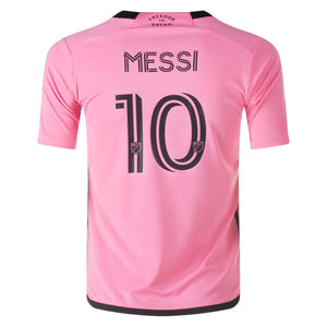 Kid's Replica adidas Messi Inter Miami Home Jersey 2024