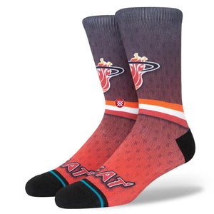 Stance Miami Heat Fader Crew Socks