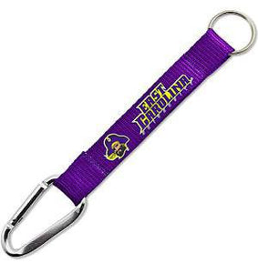 EAST CAROLINA CARABINER KEYCHAIN