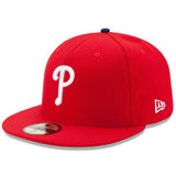 Philadelphia Phillies New Era Game 59FIFTY Fitted Hat - Red