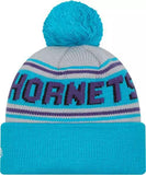 Charlotte Hornets Pom Wordmark Beanie