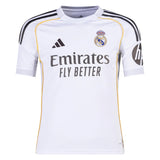 Youth Replica adidas Real Madrid Home Jersey 25/26