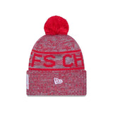New Era Kansas City Chiefs 2025 Sideline Alternate Pom Beanie