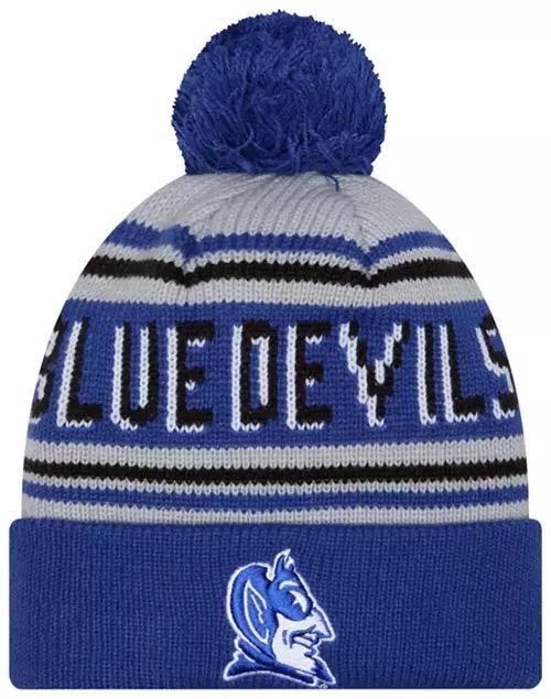 Duke Blue Devils Pom Wordmark Beanie