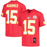 Youth Kansas City Chiefs Patrick Mahomes Red Replica Player Jersey