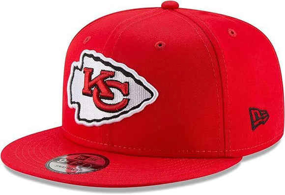 New Era Kansas City Chiefs Basic Logo Snapback-Red