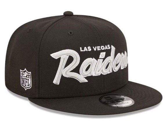 New Era 950 Las Vegas Raiders Script Snapback