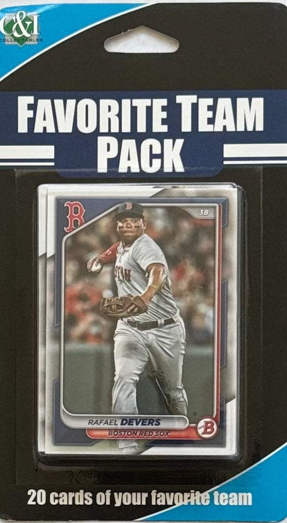 Boston Red Sox Favorite Team Pack Trading Cards