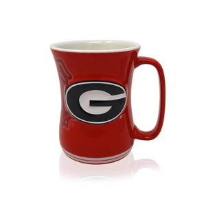 Georgia Bulldogs 16oz Sculpted Barista Mug