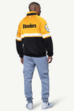 Men's Pittsburgh Steelers Veteran Track Jacket by Starter