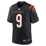 Nike Joe Burrow Black Cincinnati Bengals Player Game Jersey