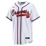 Atlanta Braves Home Jersey-White